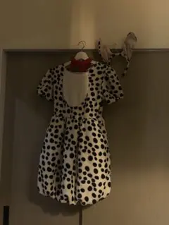 ダルメシアン　コスプレ衣装 カチューシャ付き