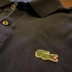ラコステ　LA COSTE ポロシャツ　ネイビー　レギュラーフィット