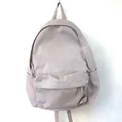 ほぼ未使用】無印良品 肩の負担を軽くする 撥水 リュックサック ライトベージュ