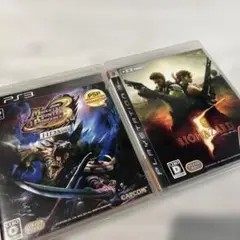 PS3 モンスターハンター3rd hd バイオハザード5