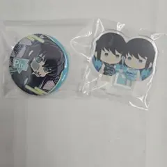 鬼滅の刃　時透無一郎　アクスタ　缶バッジ