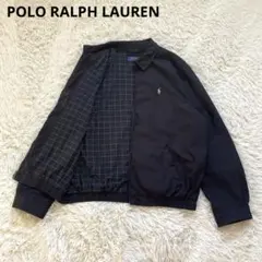 ポロラルフローレン ブラック ポニー スウィングトップ ブルゾン XLサイズ