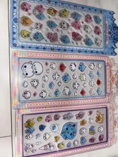 しずく、あわわ アクリルシール3枚セット