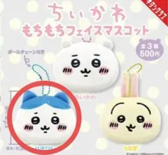 ちいかわ　もちもちフェイスマスコット　ハチワレ