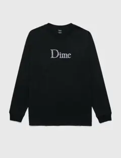 Dime ブラック ロゴ Tシャツ M