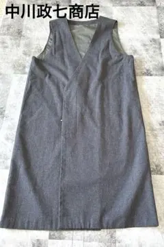 中川政七商店　半袖ワンピース 強撚綿のワイドワンピース 七分袖｜衣料品｜中川政七商店 公式サイト