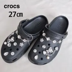 もも様専用タグ付き atmos crocs コラボサンダル ブラック 22cm - メルカリ