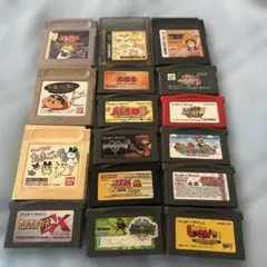 ゲームボーイ ゲームボーイアドバンス ソフト まとめ売り 16本セット