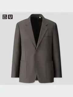 美品 UNIQLO U ユニクロユー ワイドフィットテーパード スーツ M