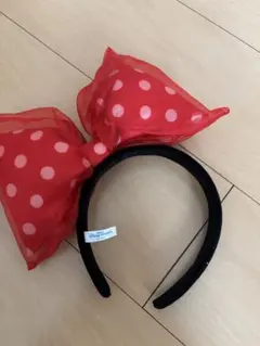 ディズニー ミニーマウス リボンヘアバンド