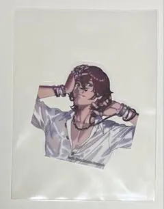 うたプリ　嶺二　クリアステッカー　ソロベスト