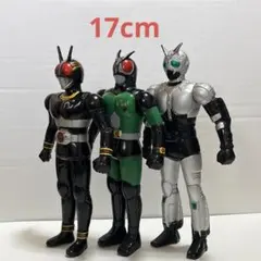 ☆仮面ライダーBLACK RX シャドームーン ソフビ 3体セット☆