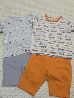 ユニクロ　半袖　パジャマ　90cm