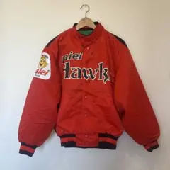 美品 福岡ダイエーホークス FDH Rawlings スタジャン グランドコート