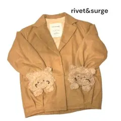 rivet&surge もこもこ猫ポケット アウター