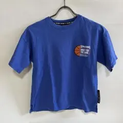 SPALDING バスケットボール Tシャツ ブルーのサムネイル