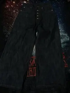 サンドル様専用 【完売品】9s projectブラック Mサイズ デニムパンツ