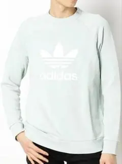 adidas アディダス トレフォイルロゴ クルーネックスウェット 長袖のサムネイル