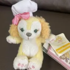 香港ディズニーランド　クッキーぬいぐるみバッジ　タグ付き