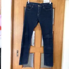 ダークブルー スキニーデニム