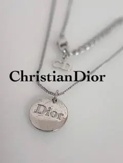 ChristianDior クリスチャンディオール　ネックレス　シルバーカラー