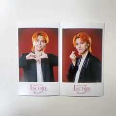超特急 ESCORT ミニフォト タカシ 2枚セット