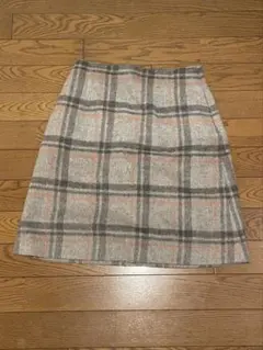 ロペピクニック　チェック　ミニスカート