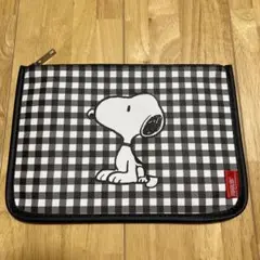 スヌーピー フラットポーチ