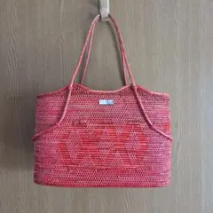 Agnes b. 赤 かごバッグ