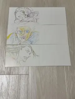 呪術廻戦展0 入場特典　スタンド付きポストカード3点セット