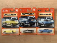 Matchbox ミニカー 3台セット