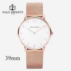 新品★ポールヒューイット PAUL HEWITT ローズゴールド メッシュのサムネイル
