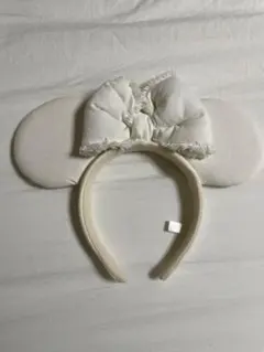 東京ディズニーリゾート ミニーカチューシャ白