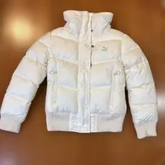 Y2K OLD PUMA ファーダウンジャケット 平成ギャル S M サイズ