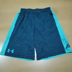 Under Armour ハーフパンツ ダークブルー/ターコイズ 140サイズ
