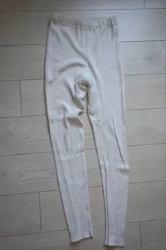 TODAYFUL リブ編みアイボリースパッツ