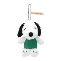 スターバックス グリーンエプロン スヌーピーキーホルダー