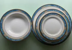 【レア】WEDGWOOD ウェッジウッド　カーソン　お皿セット計8枚のサムネイル