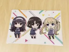 未開封】『冴えない彼女の育てかた』A4クリアファイル まとめ セット