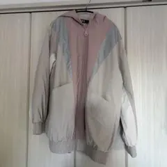 ZARA ジャンパー M ピンク/グレー/ベージュ