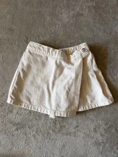 ホワイト ラップスタイル 半ズボン