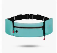 新品！ランニングポーチ 防水 ウエストポーチ イヤホン穴 ランニングバッグのサムネイル