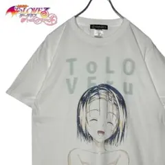 トラブルダークネス 西連寺春奈Tシャツ 白 M アニメ キャラクターtシャツのサムネイル