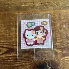 ペコ× 산리오 キャラクターズ うるつやシール 산리오 キティ