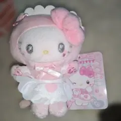 ミニマスコットねこねこメイドハローキティ　ピンク