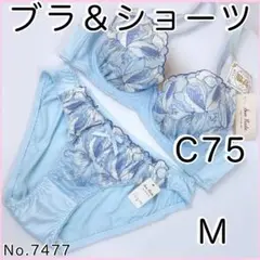 ブラジャーショーツセットC75 No.7477