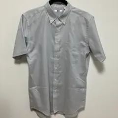 メンズUNIQLO 半袖 ボタンダウンシャツ Lのサムネイル