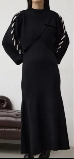 AZUL BY MOUSSY ニットワンピース S