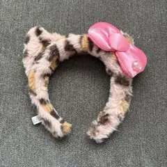 ヒョウ柄キティちゃんカチューシャ
