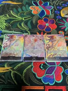 ワンピースカード ナミ SRパラレル ３枚セット